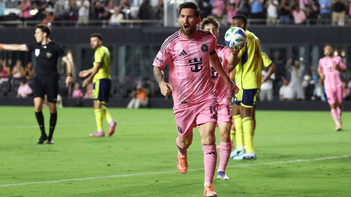 Messi na úvod play off MLS zařídil dvěma góly výhru Miami nad Nashvillem